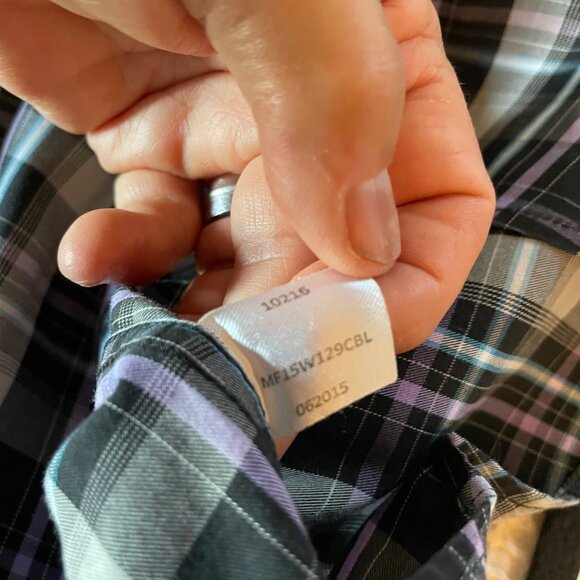 Peter Millar Mens Large Plaid Button-Down Shirt - Picture 9 of 9